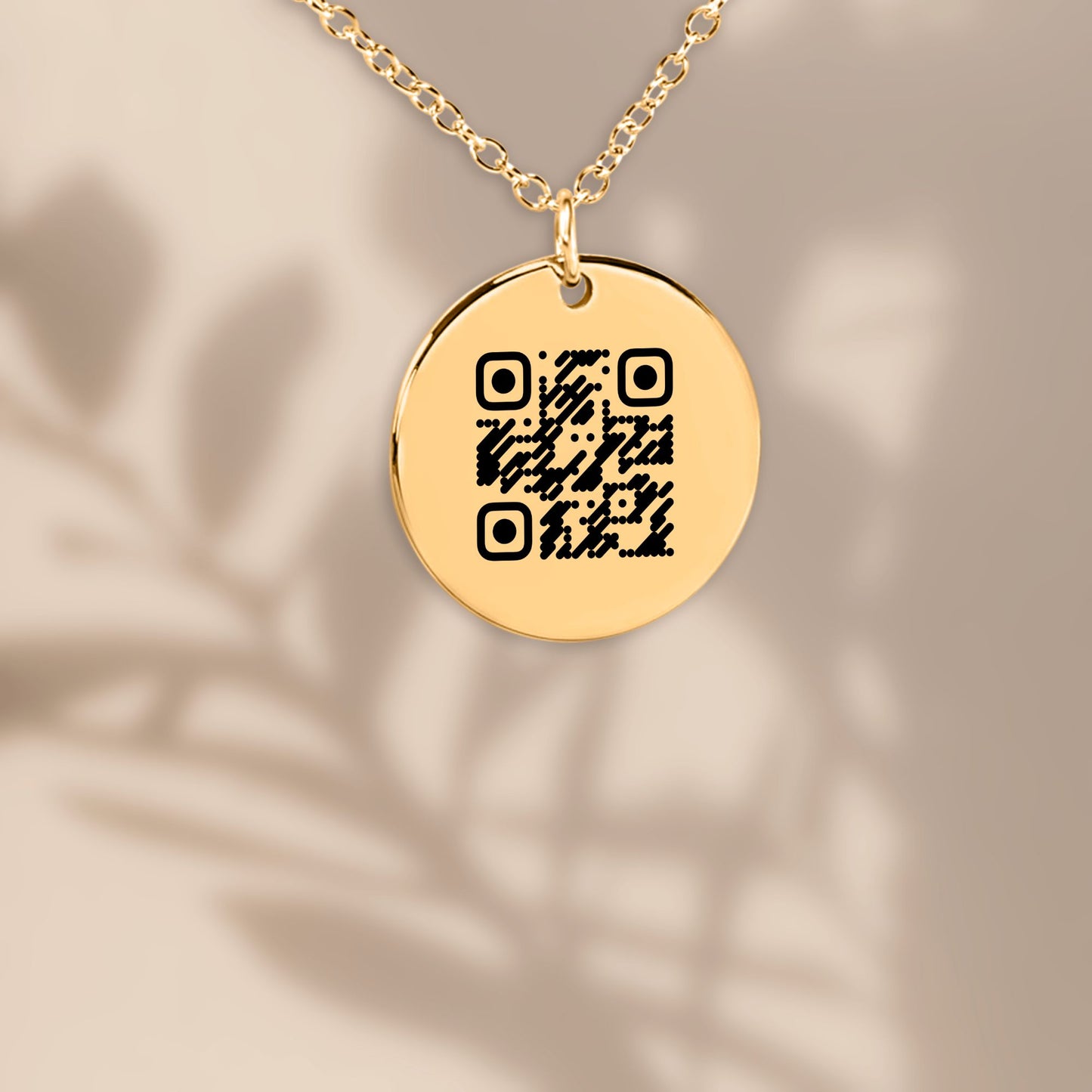Personal Video QR Necklace - Powered by Qubio